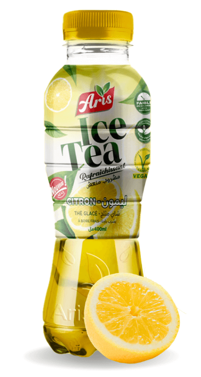 ice tea tunisie aris drinks citron pomme peche fruits rouges