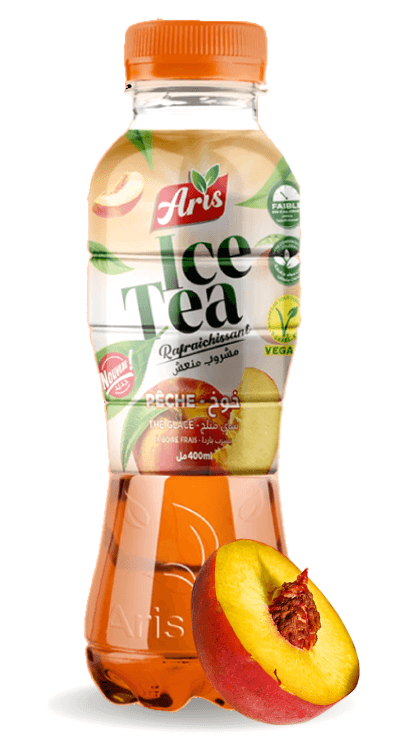 ice tea tunisie aris drinks citron pomme peche fruits rouges